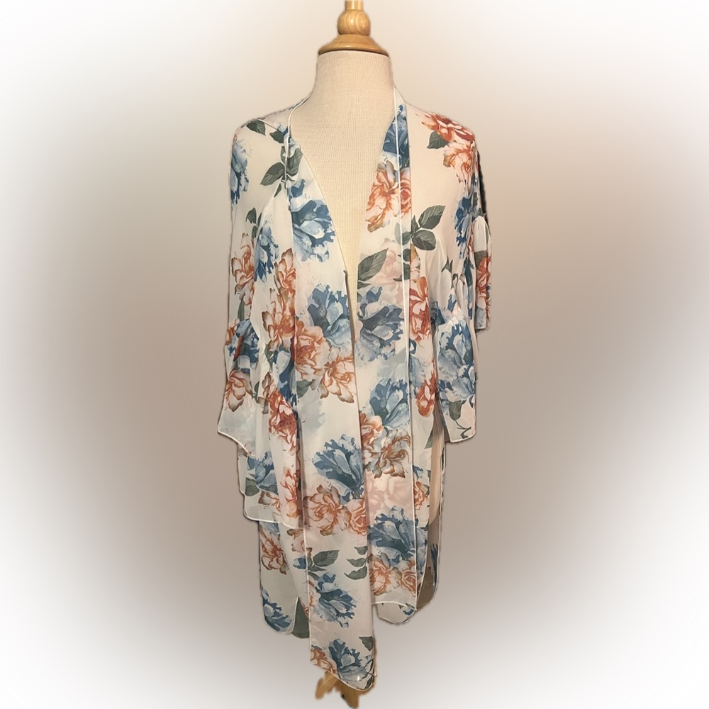 Wildflower Kimono Large and Flowing Andthewhy